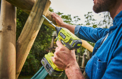Аккумуляторный шуруповерт Ryobi R18ID2-0 ONE +- фото4
