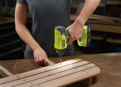 Аккумуляторный шуруповерт Ryobi R18ID2-0 ONE +- фото5