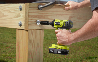 Аккумуляторный шуруповерт Ryobi R18ID2-0 ONE +- фото7