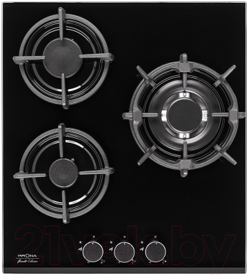 Комплект встраиваемой техники Krona Breve 45 BL + Fiero 45 BL- фото3