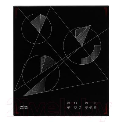 Комплект встраиваемой техники Krona Corrente 45 WH + Fidato 45 BL- фото10