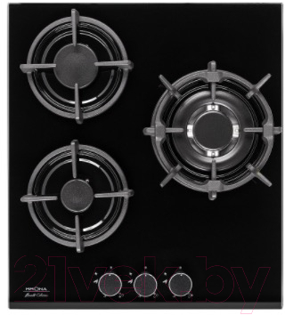 Комплект встраиваемой техники Krona Sonata 45 WH + Fiero 45 BL- фото7