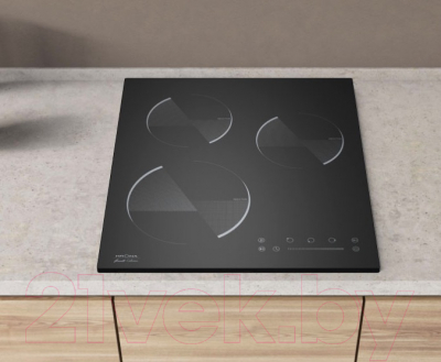 Комплект встраиваемой техники Krona Sonata 45 WH + Ombra 45 BL- фото8