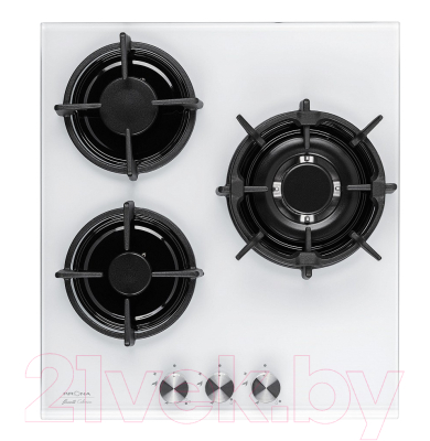 Комплект встраиваемой техники Krona Stretto 45 BL + Fiero 45 WH- фото3