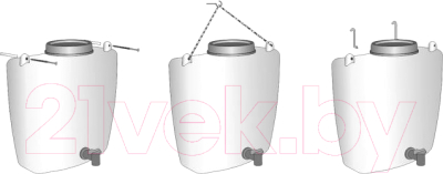 Умывальник для дачи Альтернатива М331- фото6