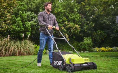 Аэратор-скарификатор для газона электрический Ryobi RY1400SF35A- фото2