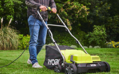 Аэратор-скарификатор для газона электрический Ryobi RY1400SF35A- фото3