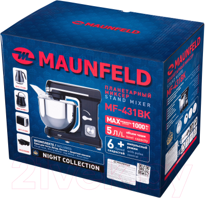 Миксер стационарный Maunfeld MF-431BK- фото9