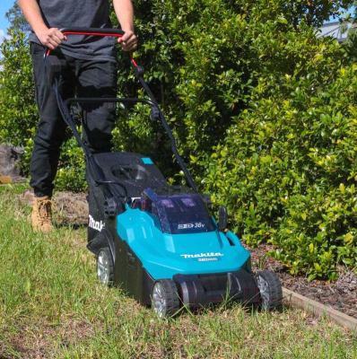 Газонокосилка аккумуляторная Makita DLM382Z- фото2