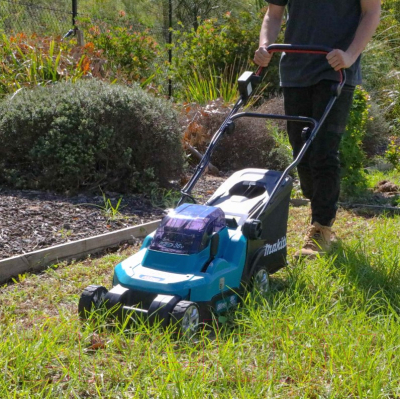 Газонокосилка аккумуляторная Makita DLM382Z- фото3