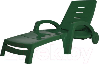 Шезлонг Стандарт Пластик Групп С колесами- фото