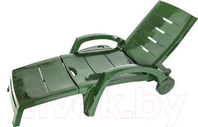 Шезлонг Стандарт Пластик Групп С колесами- фото2