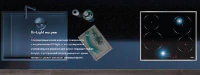 Электрическая варочная панель Haier HHY-C64NFB- фото2