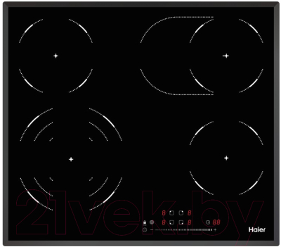 Электрическая варочная панель Haier HHY-C64TOVB- фото