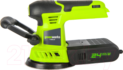 Эксцентриковая шлифовальная машина Greenworks G24ROS 24V / 3100107- фото2