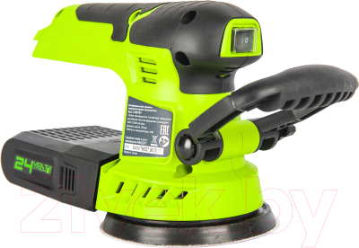 Эксцентриковая шлифовальная машина Greenworks G24ROS 24V / 3100107- фото4