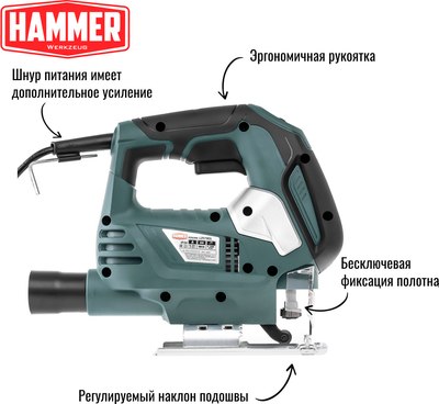 Электролобзик Hammer Flex LZK790L (630443)- фото4