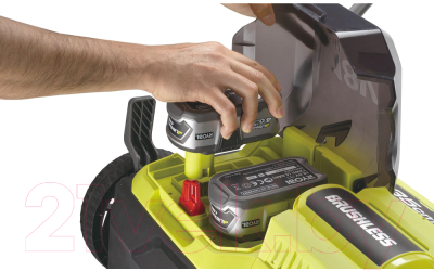 Аэратор-скарификатор для газона аккумуляторный Ryobi RY18SFX35A-0 One +- фото6