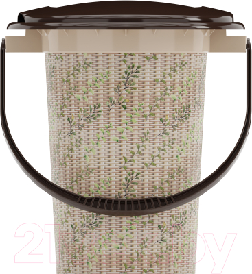 Ведро-туалет Альтернатива Плетенка / М2329- фото3