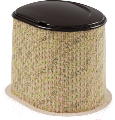 Дачный унитаз Альтернатива Плетенка / М3025- фото