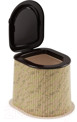 Дачный унитаз Альтернатива Плетенка / М3025- фото5