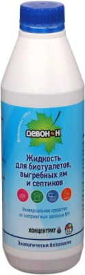Жидкость для биотуалета Девон Для садовых и биотуалетов