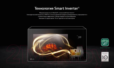 Микроволновая печь LG MS2535GISH- фото3, картинка3 Микроволновая печь LG MS2535GISH- фото3