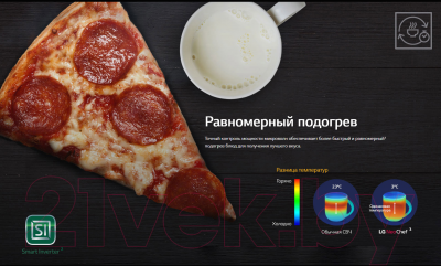 Микроволновая печь LG MS2535GISH- фото4, картинка4 Микроволновая печь LG MS2535GISH- фото4