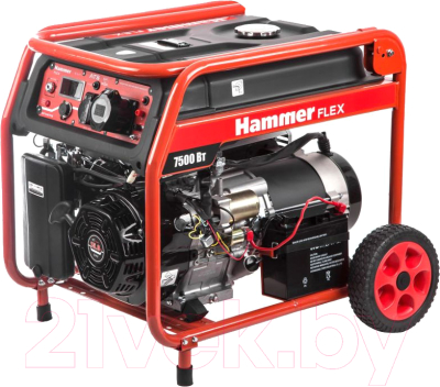 Бензиновый генератор Hammer Flex GN8000ATS- фото