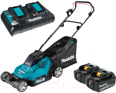 Газонокосилка аккумуляторная Makita DLM432PT2- фото2