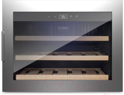 Встраиваемый винный шкаф Caso WineSafe 18 ЕВ Inox- фото