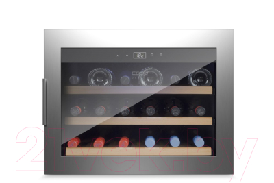Встраиваемый винный шкаф Caso WineSafe 18 ЕВ Inox- фото2