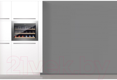 Встраиваемый винный шкаф Caso WineSafe 18 ЕВ Inox- фото4