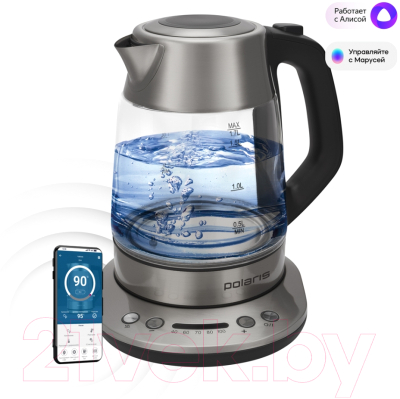 Электрочайник Polaris IQ Home PWK 1775CGLD- фото2