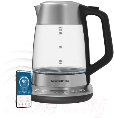 Электрочайник Polaris IQ Home PWK 1775CGLD- фото3