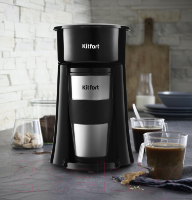 Капельная кофеварка Kitfort KT-729- фото4