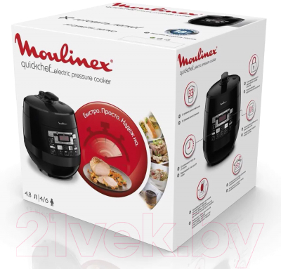 Мультиварка-скороварка Moulinex CE430832- фото4
