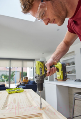 Аккумуляторная дрель-шуруповерт Ryobi R18DD3-220S (5133003348)- фото4