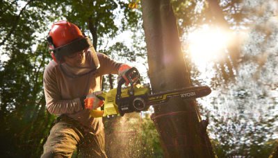 Пила цепная аккумуляторная Ryobi RY36CSX35A-160- фото6