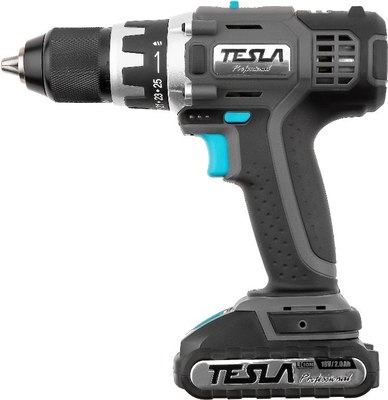 Аккумуляторная дрель-шуруповерт Tesla TCD182DC (621377)- фото5
