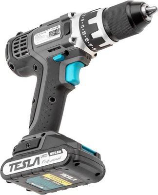 Аккумуляторная дрель-шуруповерт Tesla TCD182DC (621377)- фото7