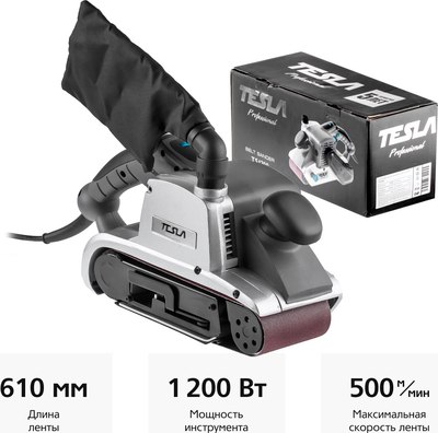 Ленточная шлифовальная машина Tesla TS1200 (621408)- фото2