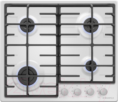 Газовая варочная панель Maunfeld EGHE.64.6CW/G- фото