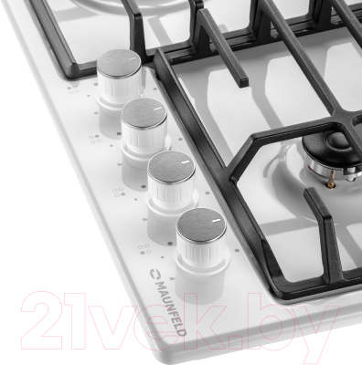 Газовая варочная панель Maunfeld EGHE.64.6CW/G- фото5