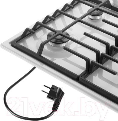 Газовая варочная панель Maunfeld EGHE.64.6CW/G- фото7