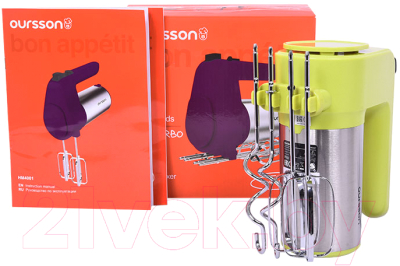 Миксер ручной Oursson HM4001/GA- фото5