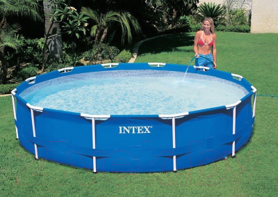 Каркасный бассейн Intex Metal Frame / 56994/28210- фото10
