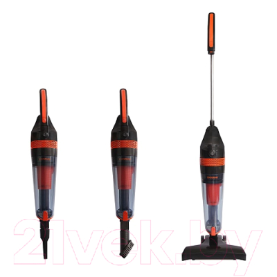 Вертикальный пылесос Endever SkyClean VC-294 (черный/оранжевый)- фото5