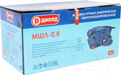 Ленточная шлифовальная машина Диолд МШЛ-0.8 (10046010)- фото5