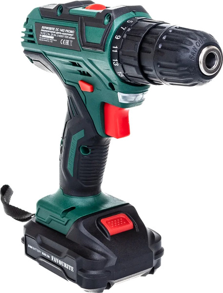 Аккумуляторная дрель-шуруповерт Favourite DC 1402 Promo- фото2